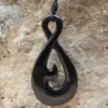 Acht Schmuck Maori Hornschmuck Anhänger Kette