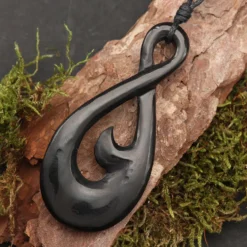 Acht Schmuck Maori Hornschmuck Anhänger Kette