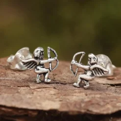 Amor Ohrstecker 925 Silber Ohrschmuck