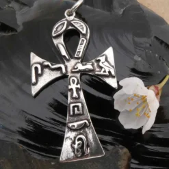 Ankh Hieroglyphen Schmuck Anhänger aus Silber 925