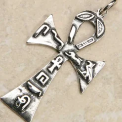 Ankh Hieroglyphen Schmuck Anhänger aus Silber 925