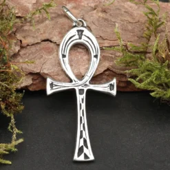 Ankh Schmuck Anhänger 925 Silber schlichter Kettenanhänger