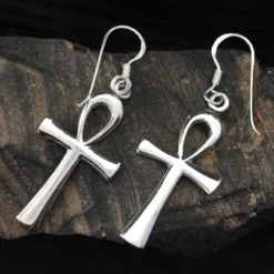 Ankh 925 Silber Silber Ohrringe Ägypten Parrpreis