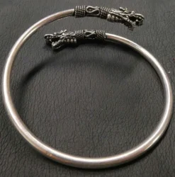 Armreif Drachen 925 Silber Armschmuck