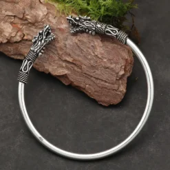 Armreif Drache 925 Silber Armschmuck