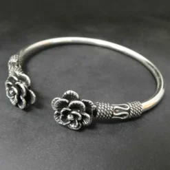 Armreif Rosen Armschmuck 925 Silber Damenschmuck