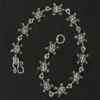 Armschmuck Schildkröten 925er Silber 19cm lang