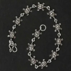 Armschmuck Schildkröten 925er Silber 19cm lang