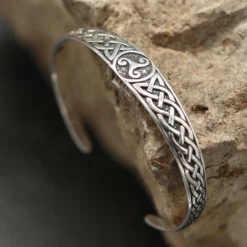 Armschmuck Triskelion keltisch Armreif 925 Silber massiv