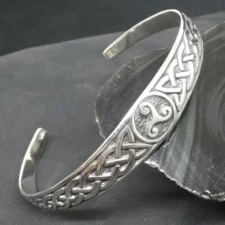 Armschmuck Triskelion keltisch Armreif 925 Silber massiv