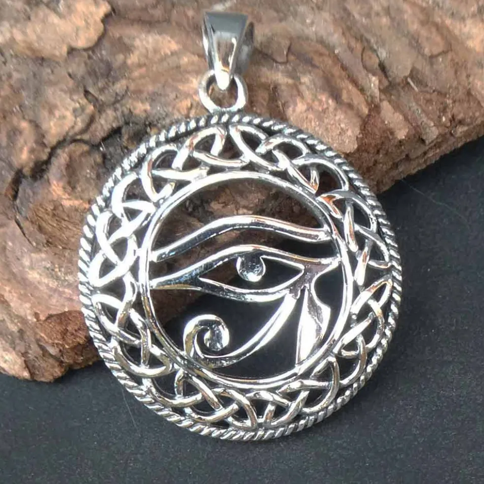 Auge des Horus Schmuck Anhänger 925 Silber Kettenanhänger