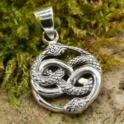 Auryn Anhänger Schlangen Silber Schmuck 925 Silber