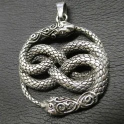 Auryn Schmuck Schlangen Silber Anhänger groß 925 Silber