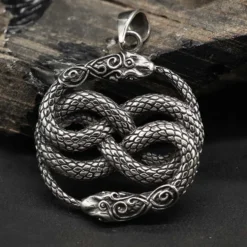 Auryn Schmuck Schlangen Silber Anhänger groß 925 Silber