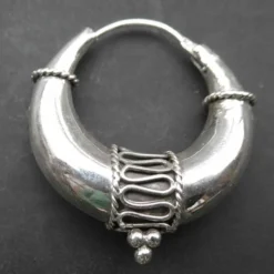 Bali Creole Ø 32mm Silber 925 Ohrschmuck