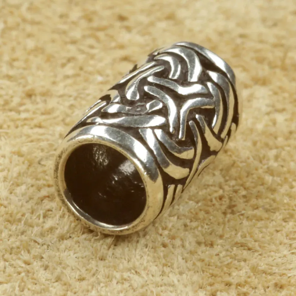 Bartperle 925 Silber Celtic Bartschmuck