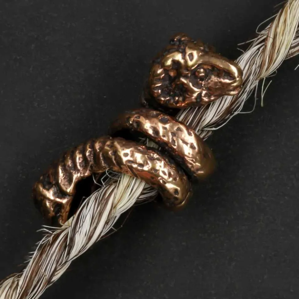 Bartperle Widder Bronze Bartschmuck Haarschmuck