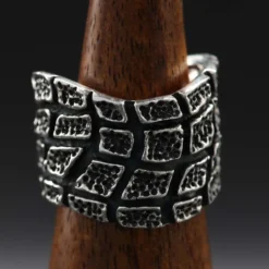 Breiter Ring Schmuck edel aus 925 Silber