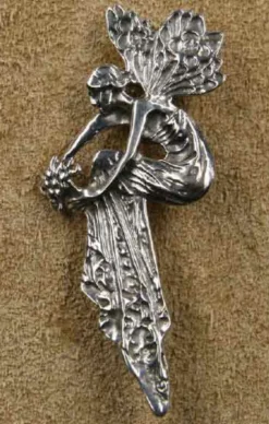 Brosche Elfe Schmuck 925 Silber
