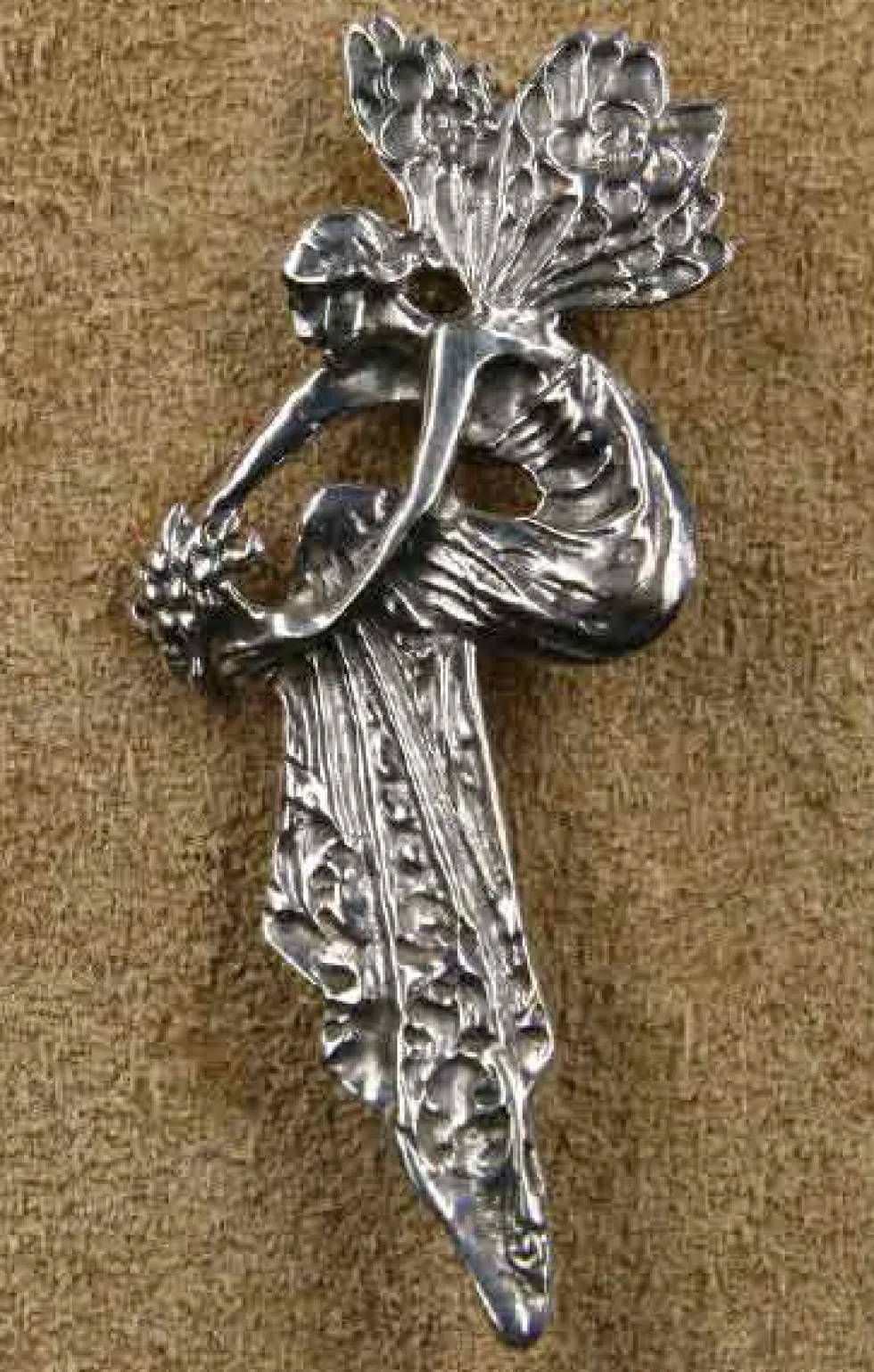 Brosche Elfe Schmuck 925 Silber