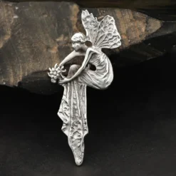 Brosche Elfe Schmuck 925 Silber