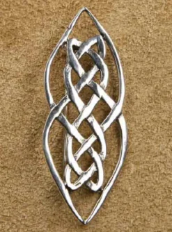 Brosche Keltenknoten 925 Silber