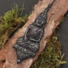 Buddha Hornschmuck Anhänger Kette
