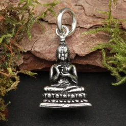 Buddha Kettenanhänger Schmuck 925 Silber Anhänger