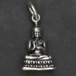 Buddha Kettenanhänger Schmuck 925 Silber Anhänger