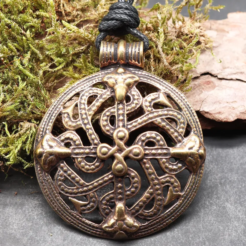 Celtic Beast Bronze Anhänger Schmuck