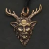 Cernunnos Schmuck Anhänger Bronze