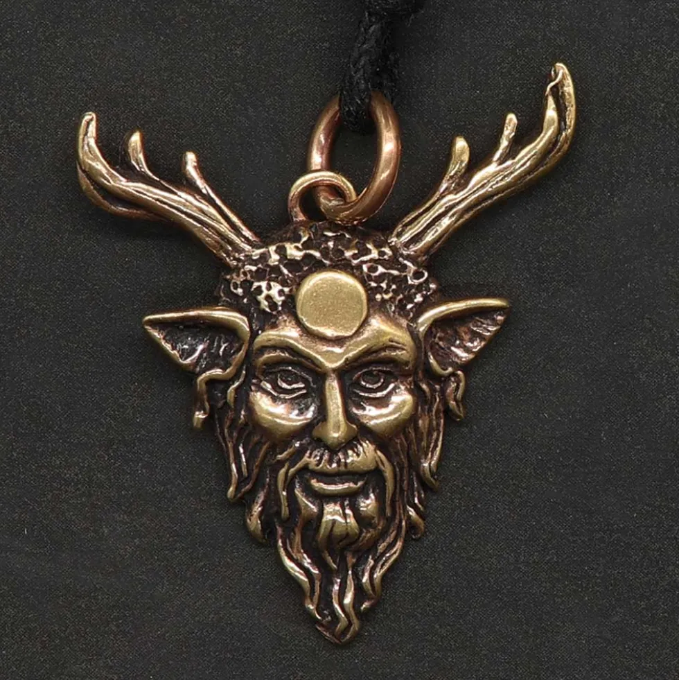 Cernunnos Schmuck Anhänger Bronze