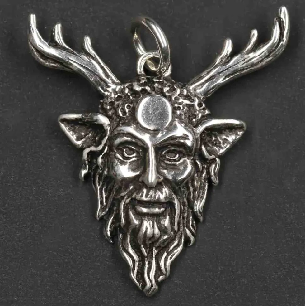Cernunnos Schmuck Anhänger 925 Silber Kettenanhänger