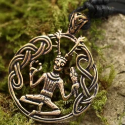Cernunnos Schmuck Bronze Anhänger