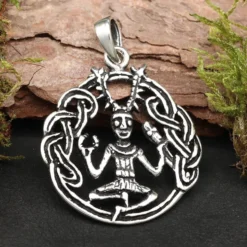 Cernunnos Schmuck keltischer Gott der Wälder 925 Silber