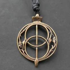 Chalice Well Schmuck Bronze Anhänger