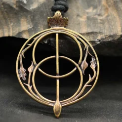 Chalice Well Schmuck Bronze Anhänger