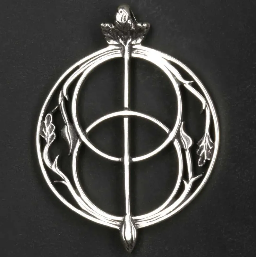 Chalice Well Schmuck keltischer Anhänger aus Silber 925