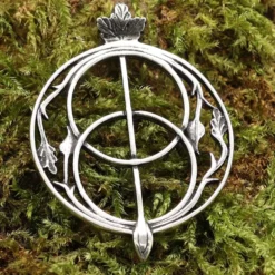Chalice Well Schmuck keltischer Anhänger aus Silber 925