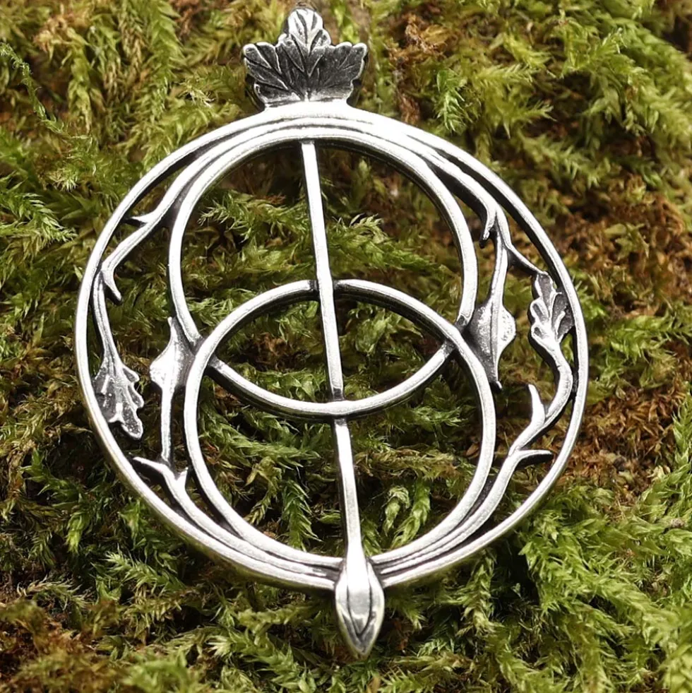 Chalice Well Schmuck keltischer Anhänger aus Silber 925