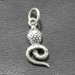 Cobra Schlange Schmuck Kettenanhänger 925 Silber