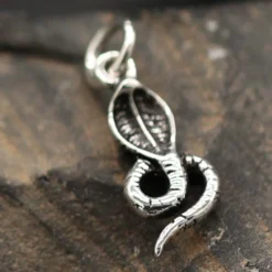 Cobra Schlange Schmuck Kettenanhänger 925 Silber