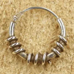 Creole 925 Silber 10mm 1,5mm kleine Ringe