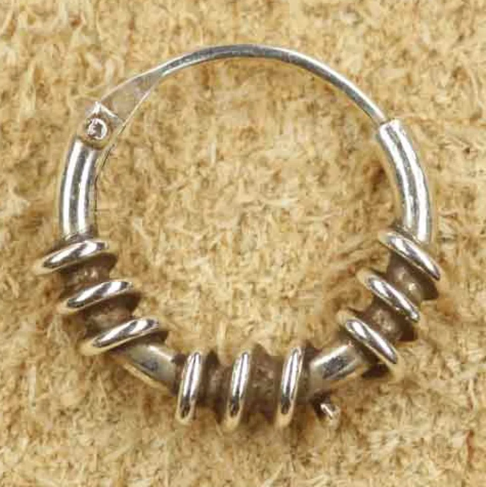 Creole 925 Silber 10mm 1,5mm kleine Ringe