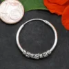 Creole Silberschmuck Bali 23 mm 1,8mm 925 Silber