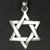 Davidstern Schmuck Kettenanhänger 925 Silberschmuck