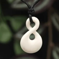 Double Maori Schmuck 3cm aus Knochen