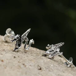 Drache Ohrstecker Schmuck 925 Silber Ohrschmuck