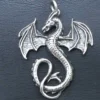 Drache Schmuck Anhänger Sterlingsilber