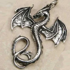 Drache Schmuck Anhänger Sterlingsilber